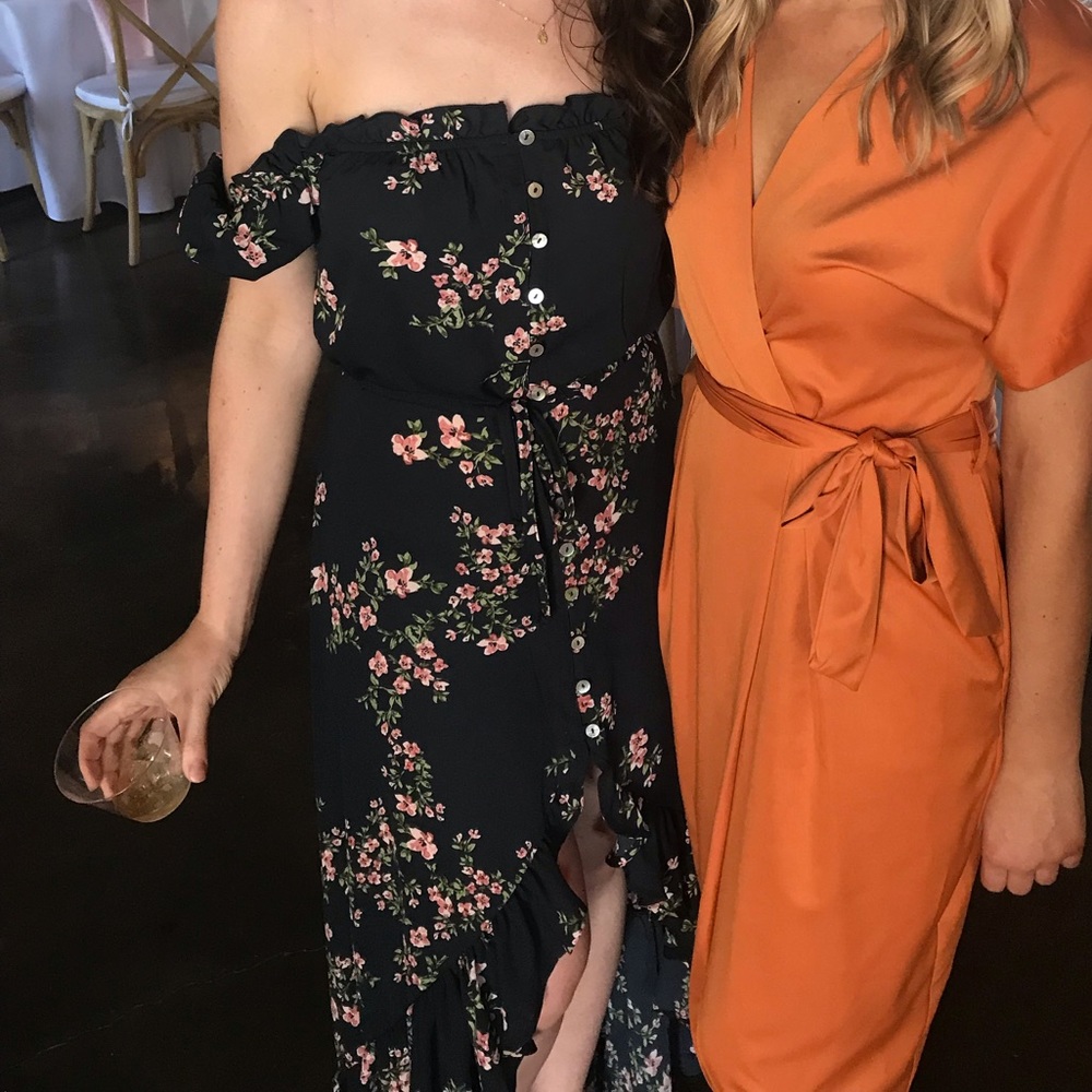 Strapless Vici Dolls high low dress